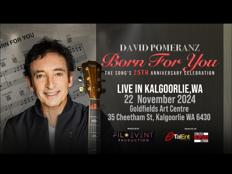 David Pomeranz Live in Kalgoorlie