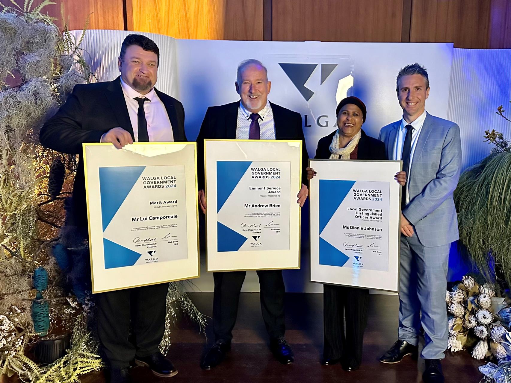 City celebrates triple win at 2024 WALGA Local Government Awards